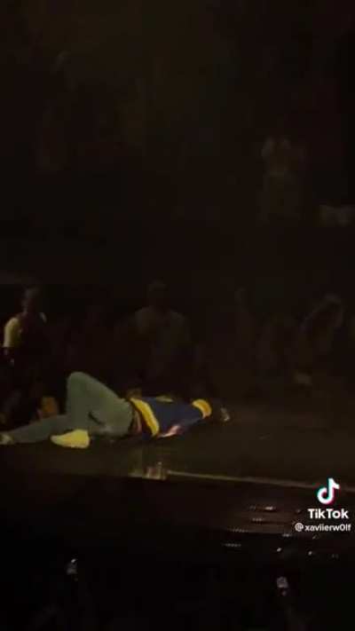 Post Malone took a hard fall at the St. Louis concert