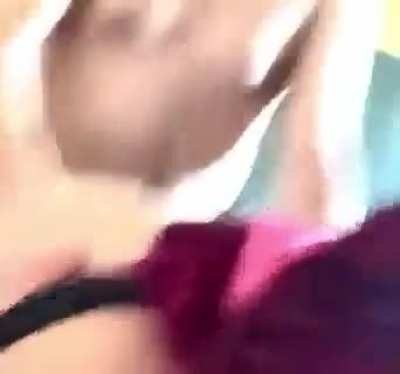 Cassidy Violette getting pumped