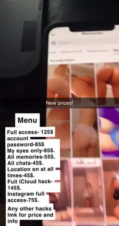 Add @snap_hax22 if y&rsquo;all want him to hack into anyone&rsquo;s Snapchat iCloud or Instagram! He&rsquo;s legit he did a hack for me!