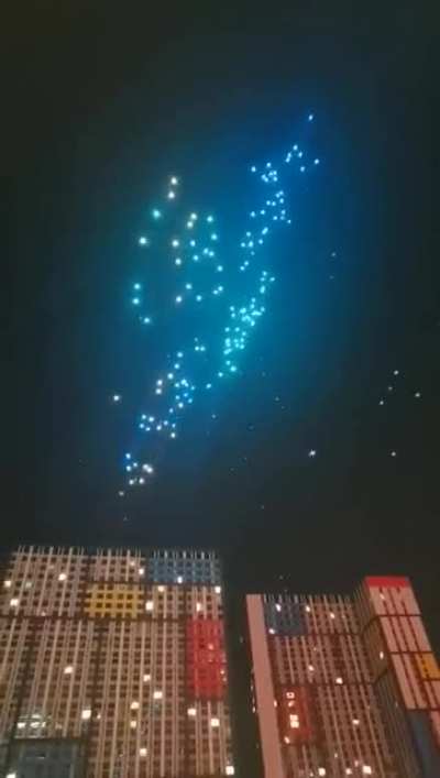 Drones raining from the sky in Zhengzhou. Word on the street is that a rival drone company that lost the bid interfered to overwhelm the drones navigation system.