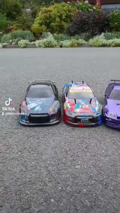 Kicked out of the rc car meet for not being fast enough. Still happy though