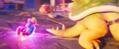 The timing isn't perfect, but here's a version of the Super Mario Bros. Movie final fight with JUMP by Van Halen