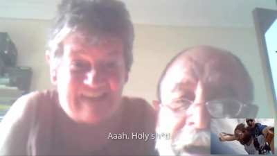Man call his parents whilst skydiving