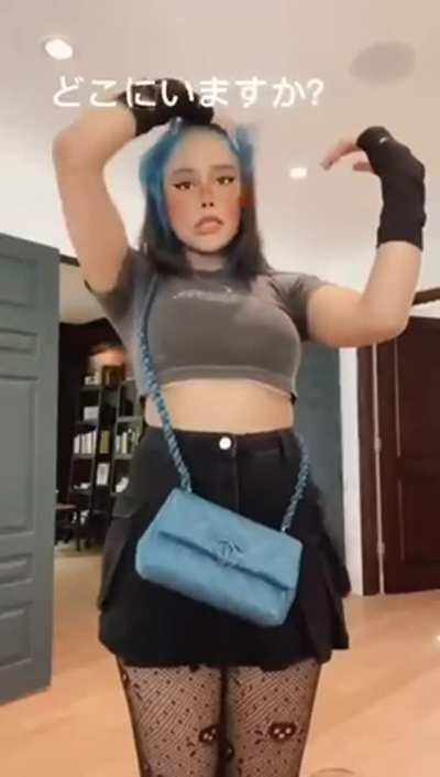 Looks like she’s about to go walk the streets dressed like that 😈