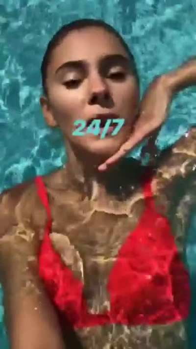 Red Bikini Pool