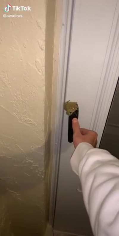 He tried so hard to leave it alone too