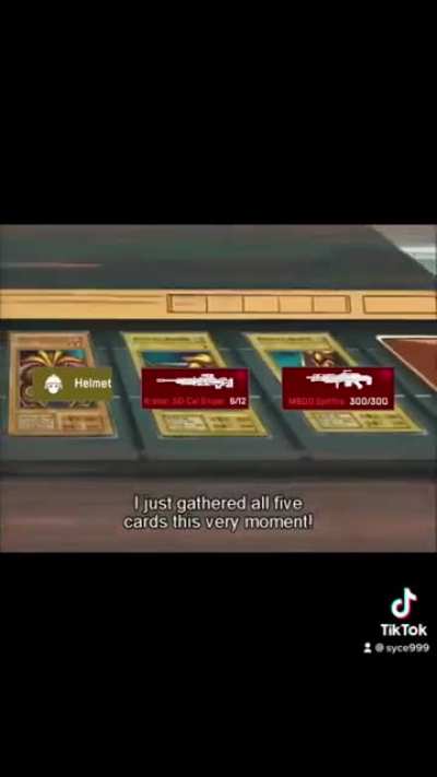 Man had the Exodia loadout 💀😭