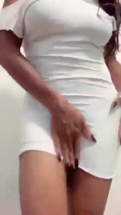 White dress