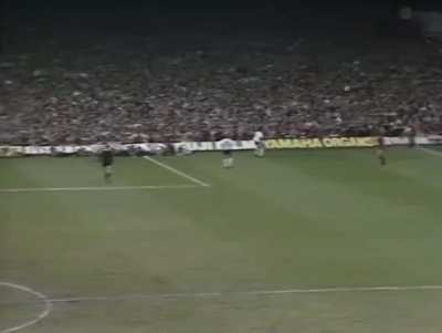 Liverpool vs Spurs, 1982. Final day at Anfield &mdash; Liverpool win, and Graeme Souness lifts the club&rsquo;s 13th league title. What an era.