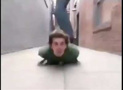 Blursed skateboard