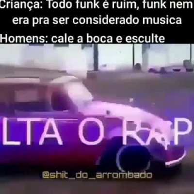 Sil&ecirc;ncio, crian&ccedil;a, agora escute a m&uacute;sica de verdade 😡