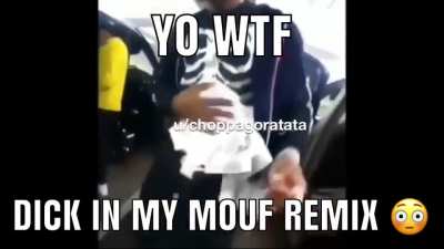 it&rsquo;s the remix 😳