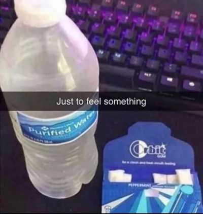 Finally a feeling