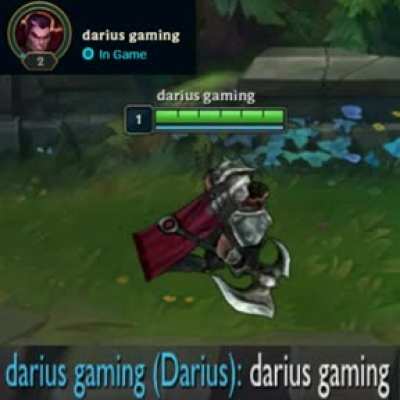darius gaming (darius gaming)