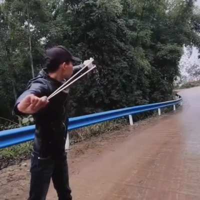 Slingshot accuracy