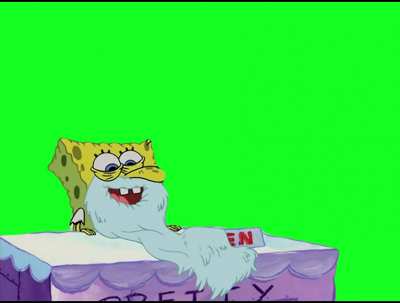 Spongebob "I'm ready" green screen