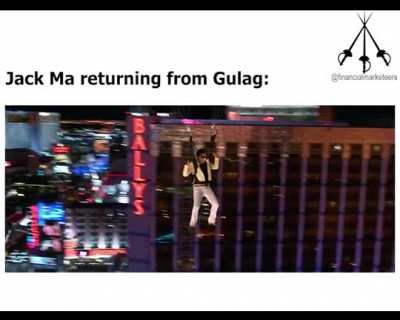 Jack Ma back at it
