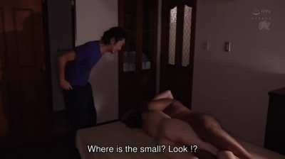 Asian guys cock is too small that&rsquo;s as his girl preference the BBC (funny JAV scene)