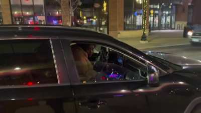 &ldquo;Don&rsquo;t record me!&rdquo; - don&rsquo;t park in bike lanes then [OC] [MN]