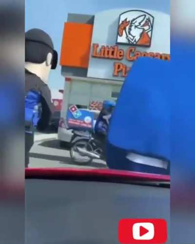 A gangue dominos est&aacute; dominado o territ&oacute;rio da gangue little caesar