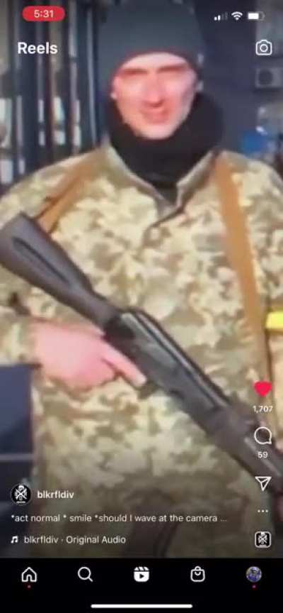 Whoever said locking a mag in an AK was easy? 😂🤦🏻&zwj;♂️😂
