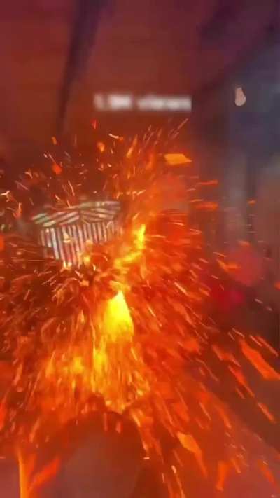 Coming in with fire