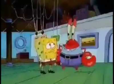 "Hold it boy, it's not the end of the world"