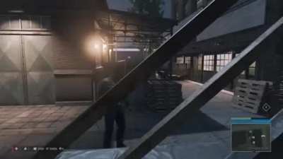 JC Denton shitting himself while gaming