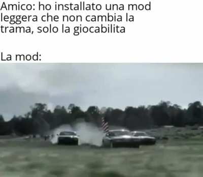 Non cambia per nulla l'esperienza di gioco...