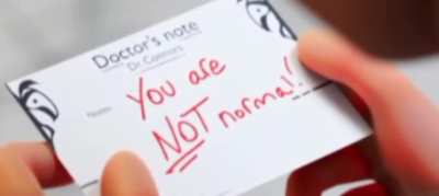 haha dream, you are not normal