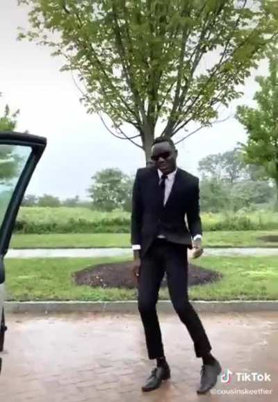 Here comes the men in black