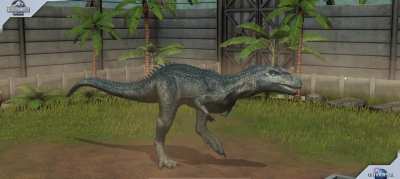 The new Allosaurus looks better than expected