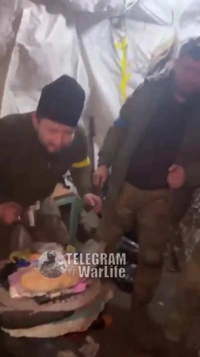 POV from the basement of Avdiivka coke plant during Russian air strikes, Feb 2024