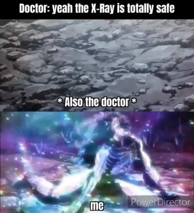 I assure you Mr. Patient, going in that nuclear shelter is a protocol procedure for us
