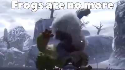 Frogs are no more