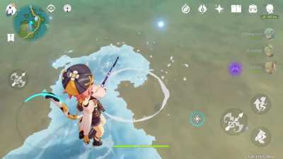 Possible Dionna ice bridge