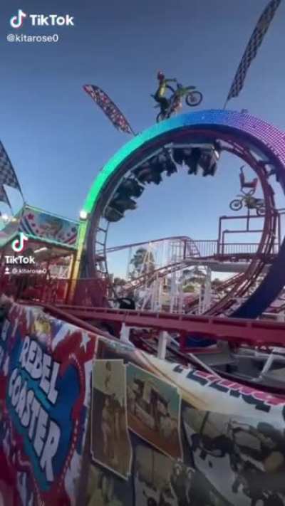 Melbourne Royal Show worker was flung into the air by rollercoaster after retrieving a phone from its tracks.
