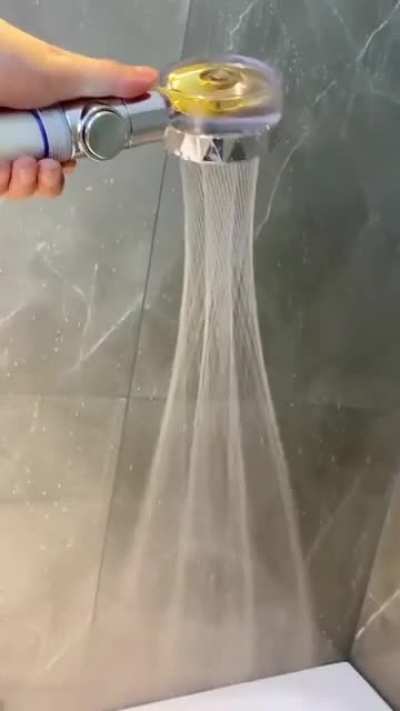 This Propeller Driven Shower Head