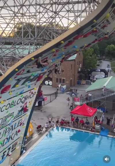 Just incredible strength and coordination