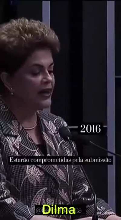 e pensar que ela cantou a bola.....ela nos avisou 😔