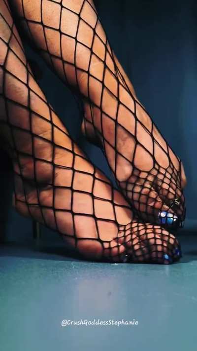 Would you attempt the climb? The fishnets make a great climbing net.