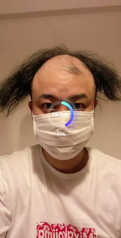 Hes the master of masking baldness tho