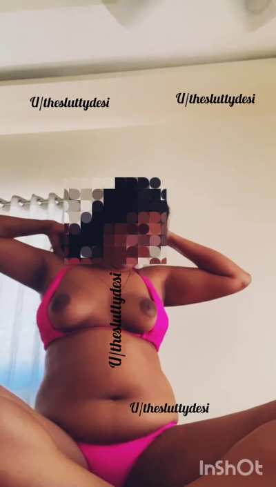 horny as fuck, I did as a redditor told me " spit over my boobs and slap my boobs" " f"
