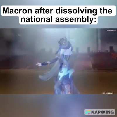 IRL French politics is wild