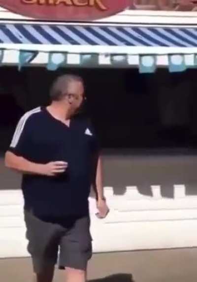 Adidas Man the Bane of Seagulls