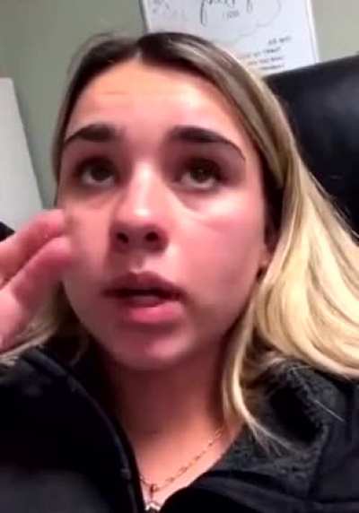 Woman claims she's not a racist...
