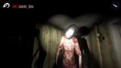 When you try to have fun playing a horror game