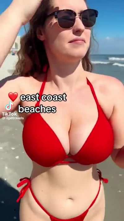 Bouncing on the beach