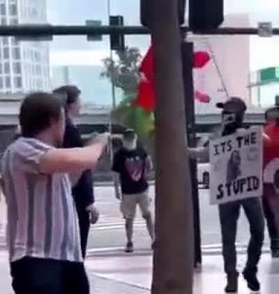 This is what happens when leaders like DeSantis embolden bigotry and anti-semitism. It's disgusting.