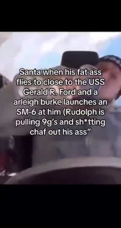 Thoughts on the US government allegedly equipping santa&rsquo;s sleigh with AMRAAM missiles?